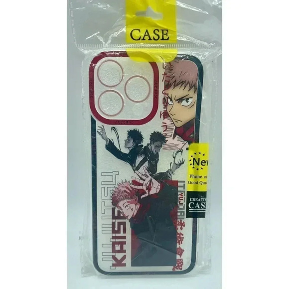 Yuji Itadori Jujutsu Kaisen Case for iPhone 15 Pro Max 6.7" Shockproof Slim Soft - Picture 1 of 2